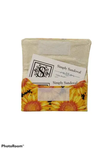 Sunflowers Re-useable *gift card holder - General Merchandise