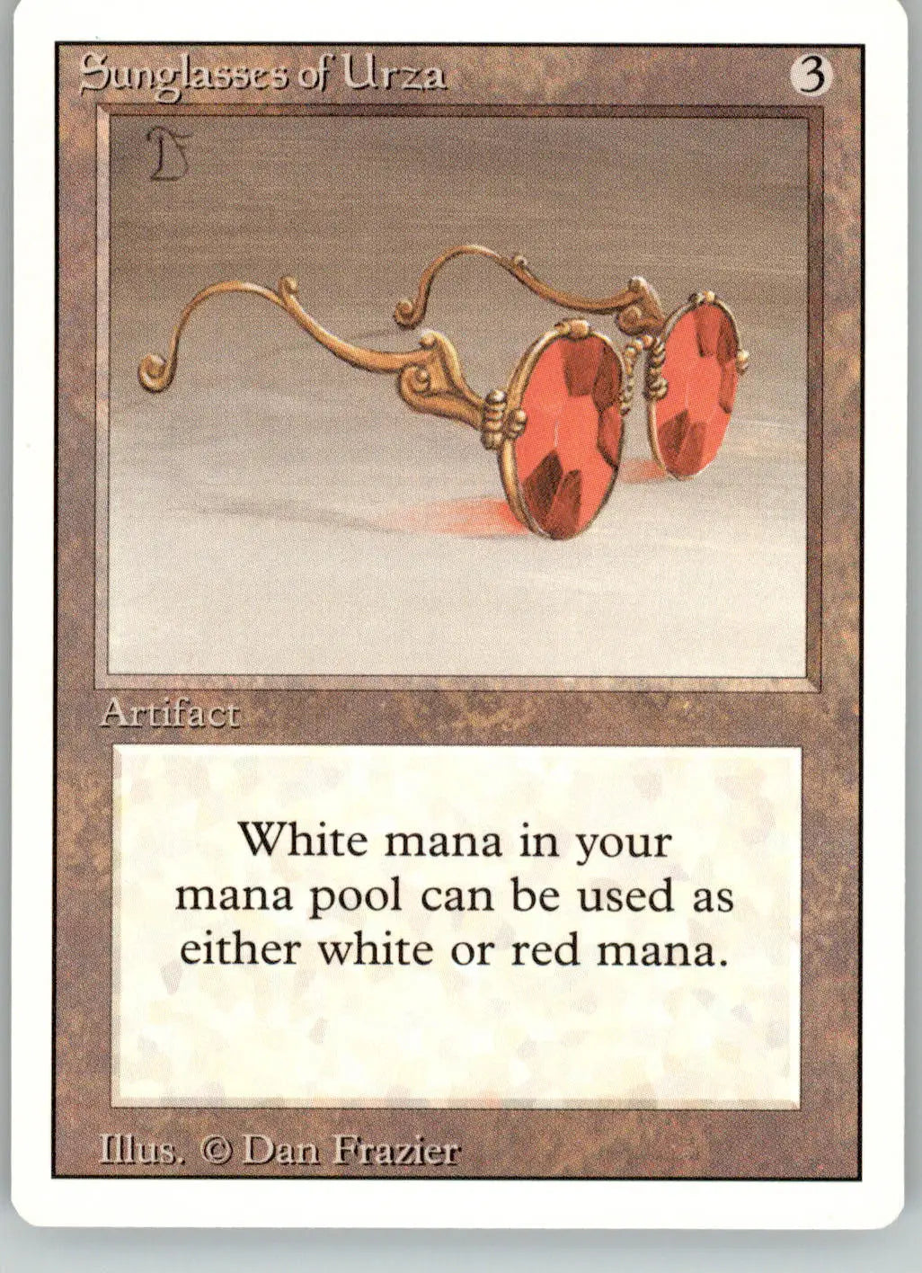 Sunglasses of Urza - Revised Edition - LP Magic: The Gathering - Magic Card Single