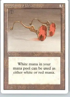 Sunglasses of Urza - Revised Edition - Normal LP - Magic Card Single
