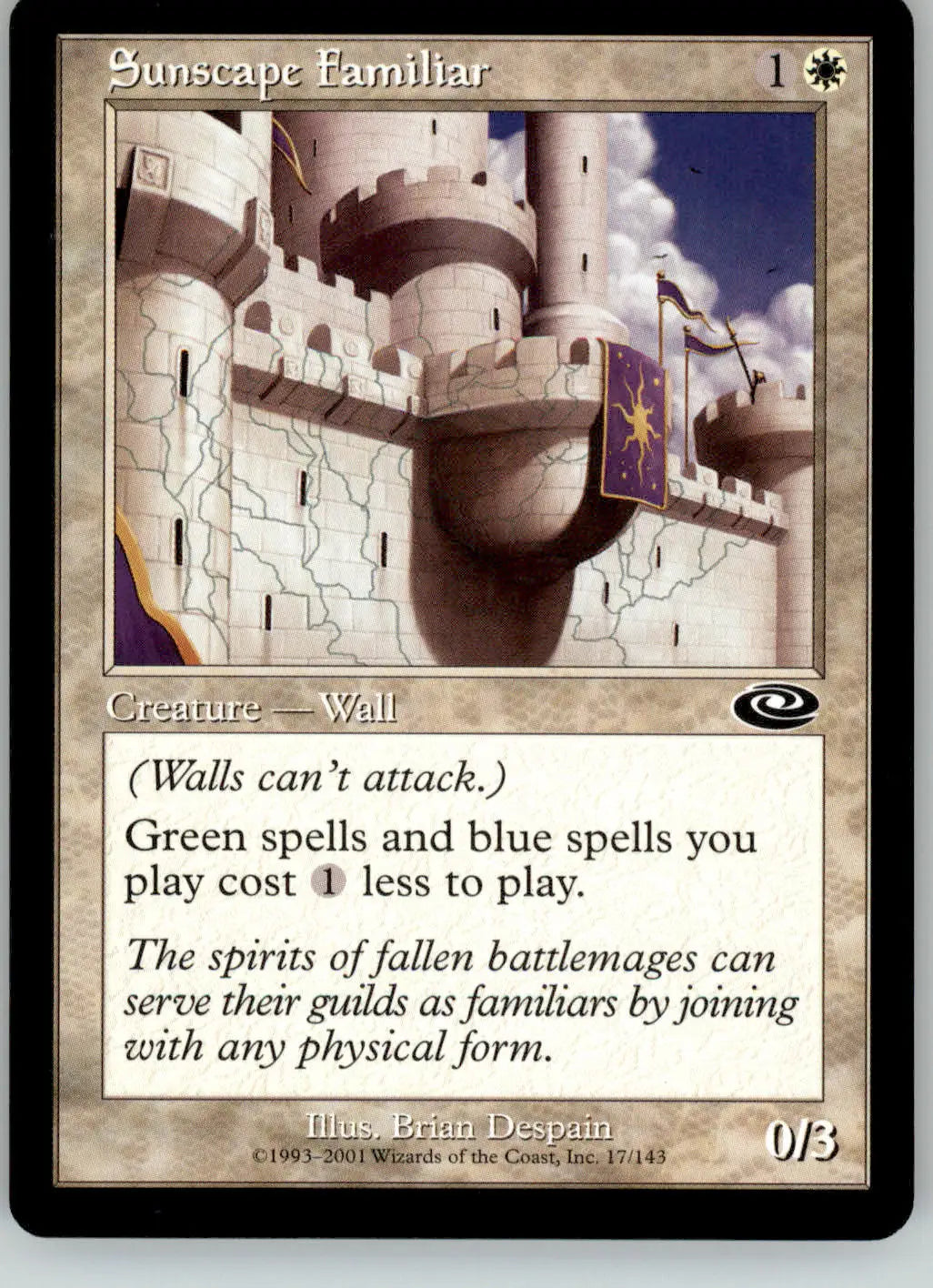 Sunscape Familiar - Planeshift - 17 - MP Magic: The Gathering - Magic Card Single