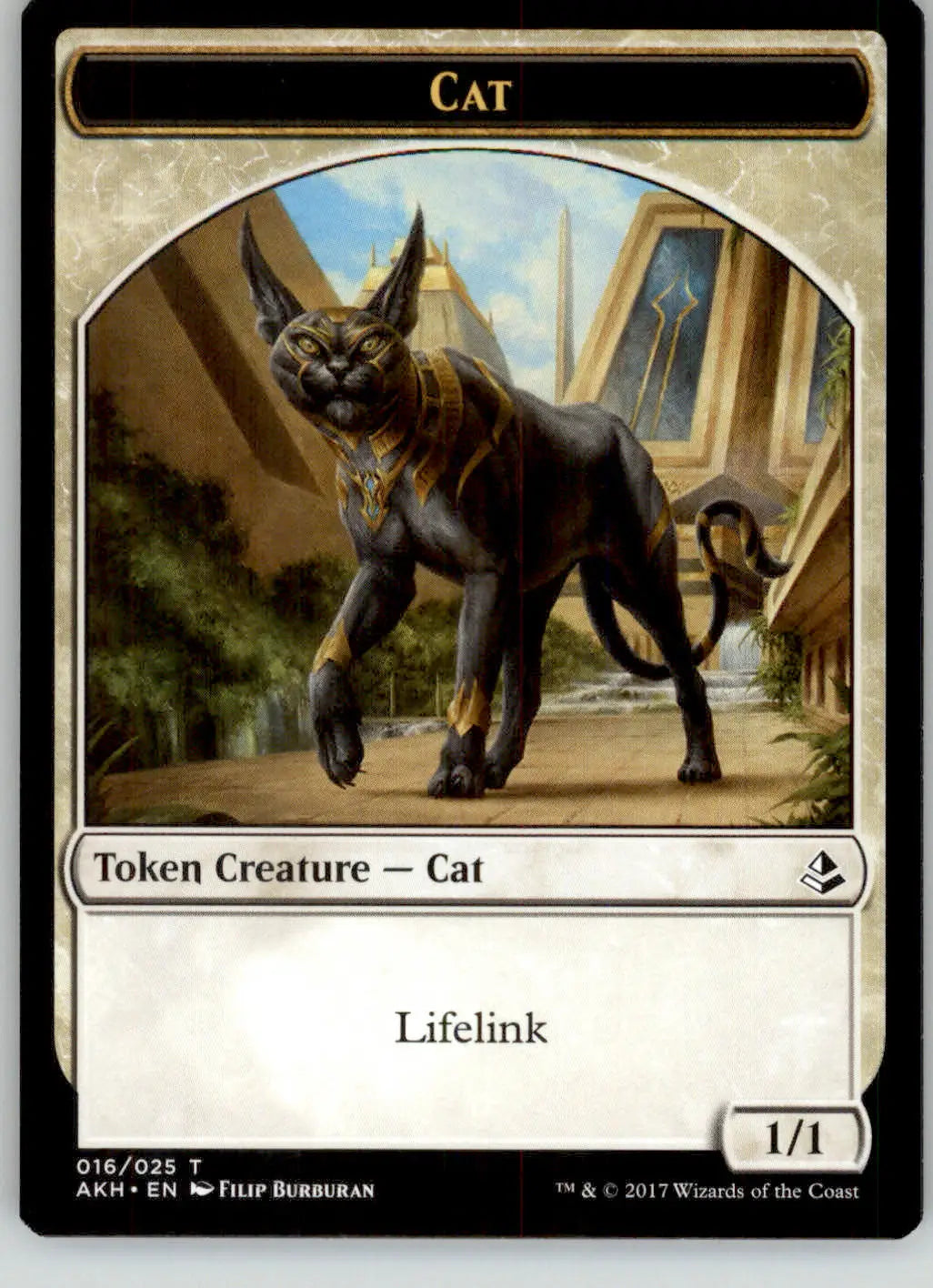 Sunscourge Champion // Cat Token - Hour of Devastation - 9 // 16 - NM Magic - Magic Card Single