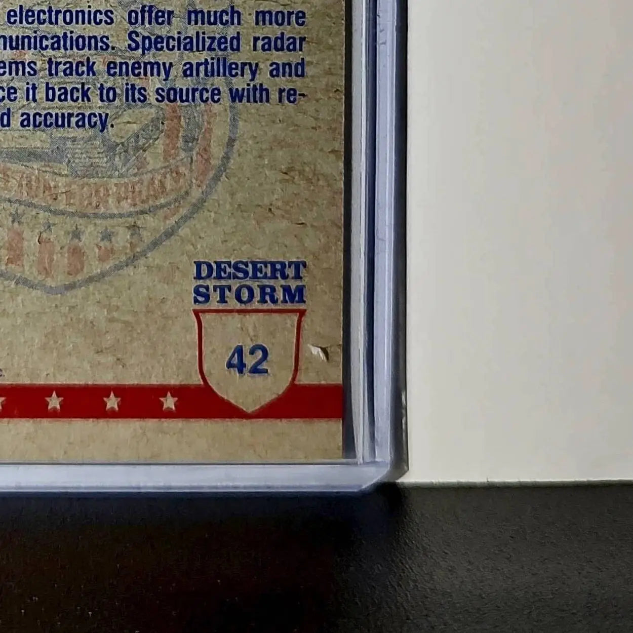 Sunset on the Desert 1991 Topps Desert Storm #42 Card - Other