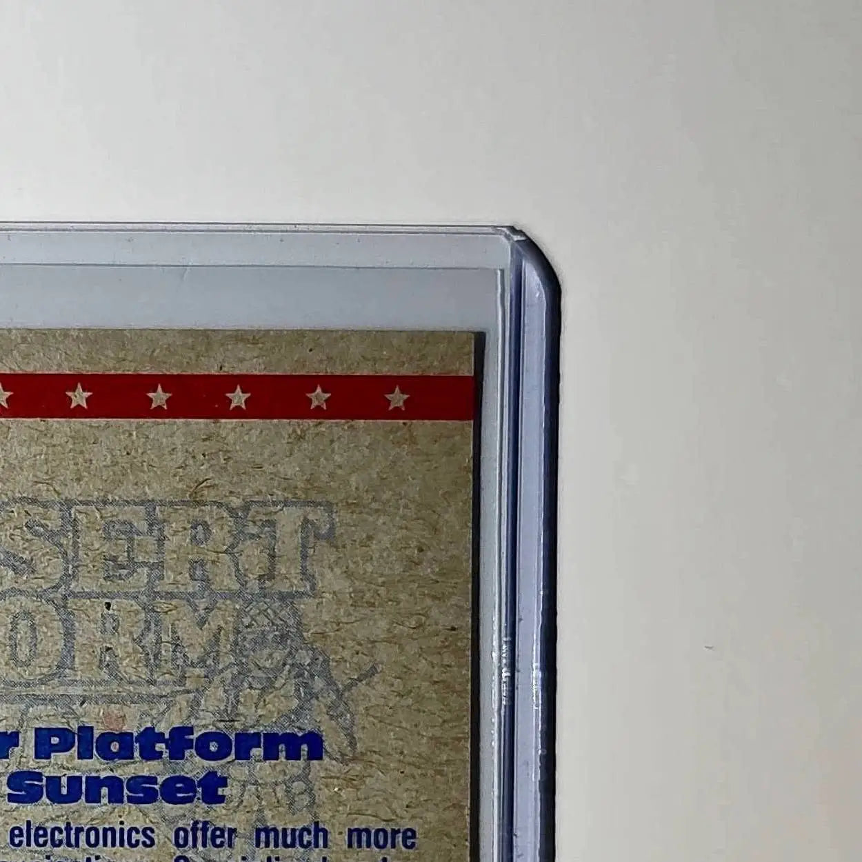 Sunset on the Desert 1991 Topps Desert Storm #42 Card - Other