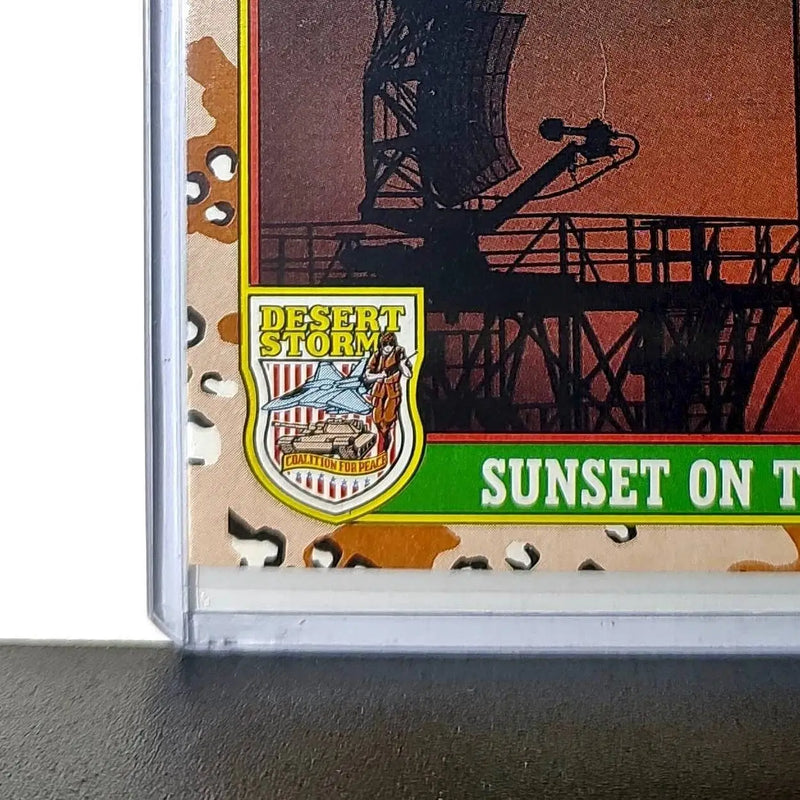 Sunset on the Desert 1991 Topps Desert Storm #42 Card - Other