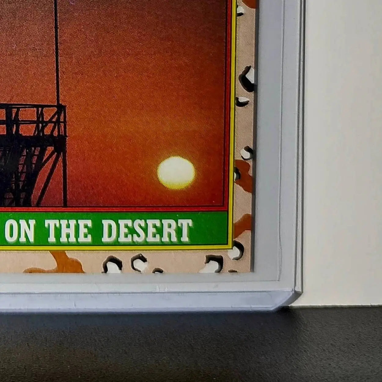 Sunset on the Desert 1991 Topps Desert Storm #42 Card - Other