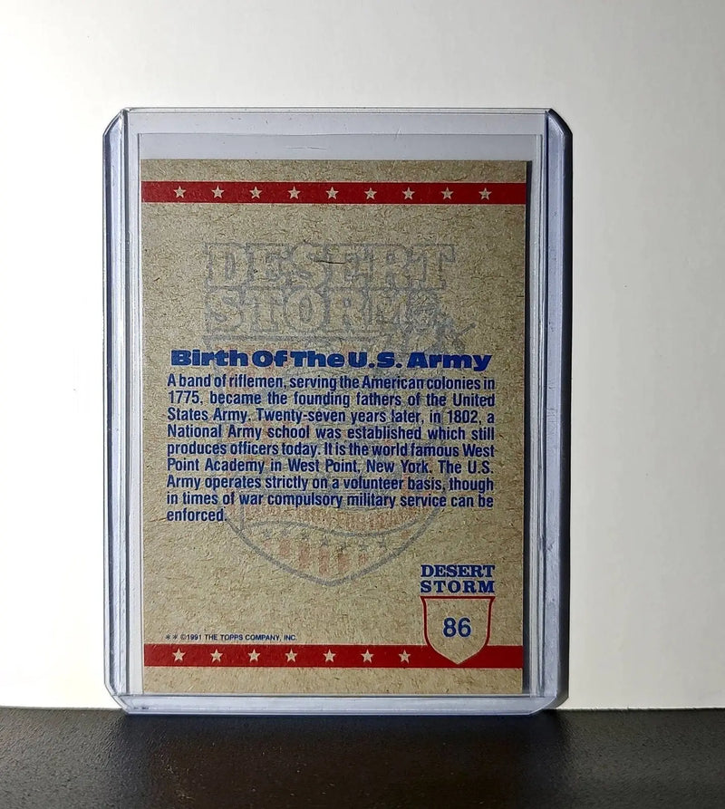Sunset on the Flight Line 1991 Topps Desert Storm #86 Card