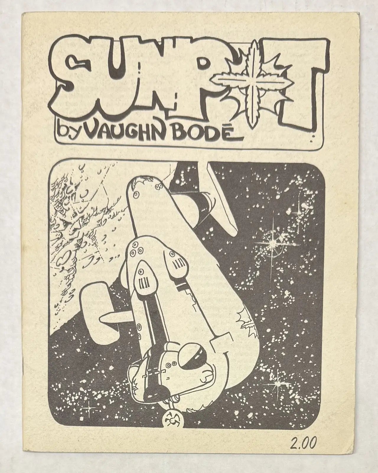 SUNSPOT #1 Underground Comic - Vaughn Bode’ 1st Print Comix w/ Poster - Comic Book