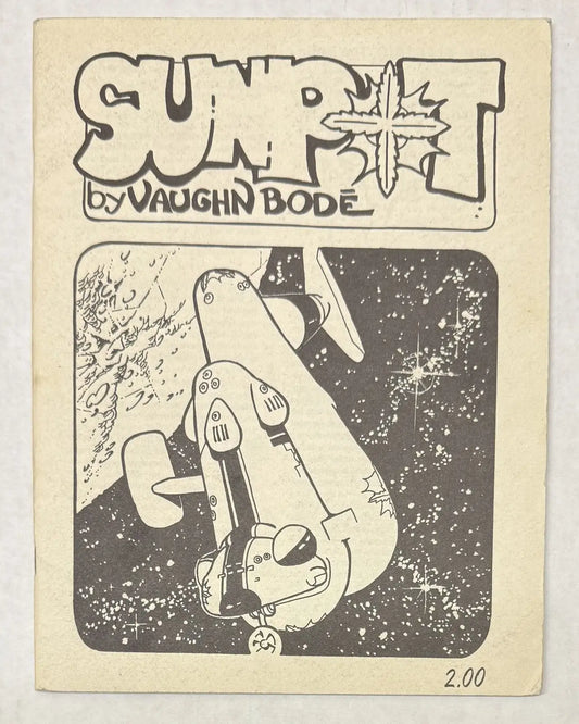 SUNSPOT #1 Underground Comic - Vaughn Bode’ 1st Print Comix w/ Poster - Comic Book