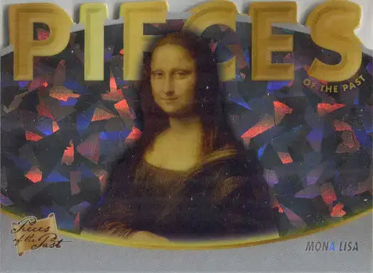 Super Break Pieces of the Past 2021 Cracked Ice Die Cut Parallel Card 159 Mona Lisa 1/1 - Non-Sports Card Single
