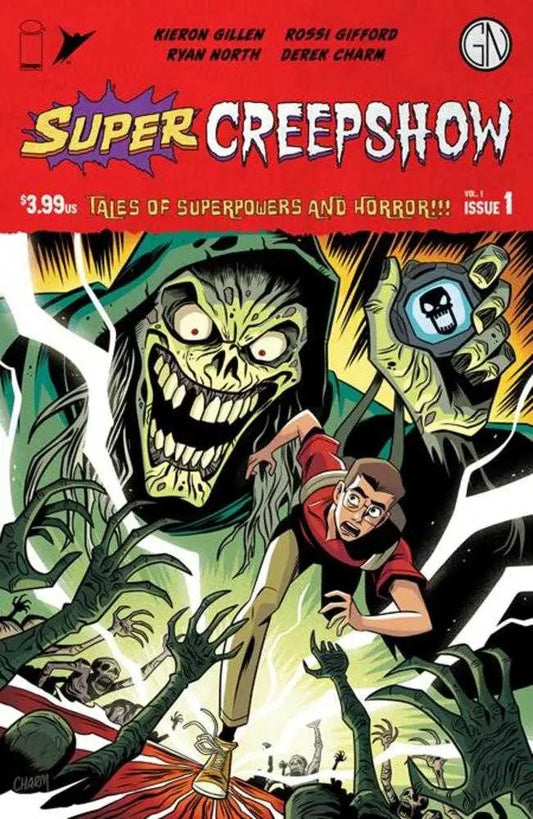 Super Creepshow #1 (Of 5) Cover C Derek Charm Variant (Mature) - Comic Book