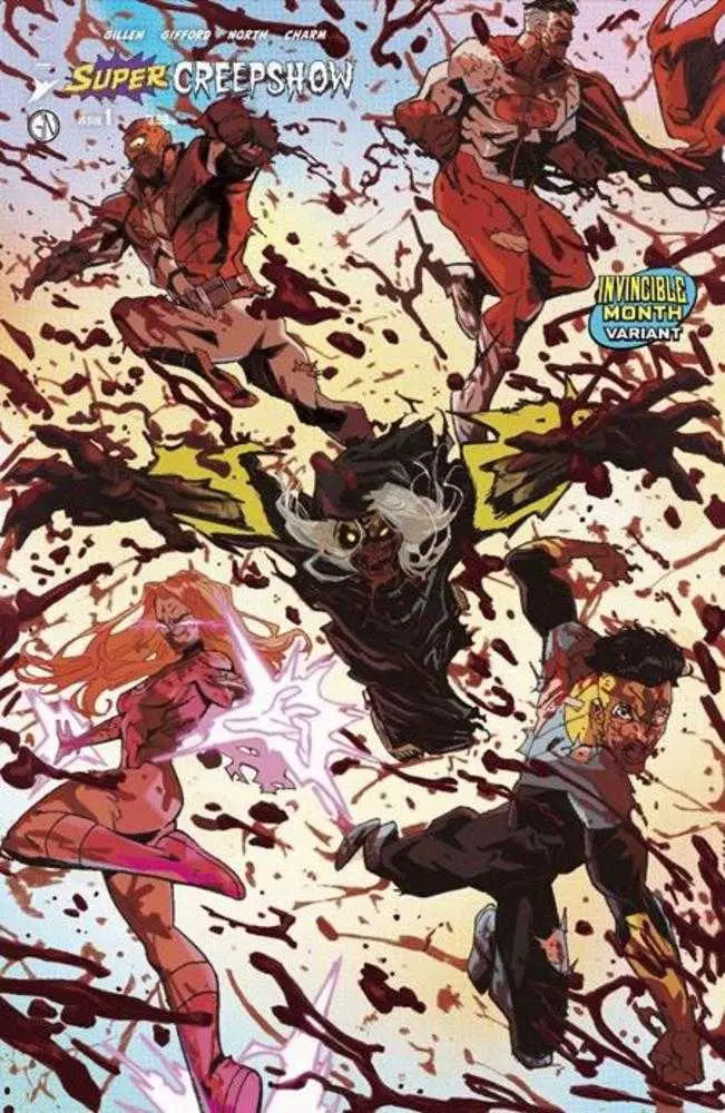Super Creepshow #1 (Of 5) Cover E Rossi Gifford Invincible Team Up Variant (Mature) - Comic Book