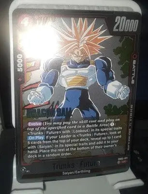 Super Trunks: Future SB02-011 Foil Dragon Ball Super Card Game UC - Other