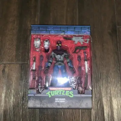 Teenage Mutant Ninja Turtles Foot Soldier action figure from Super7 TMNT ULTIMATES collection