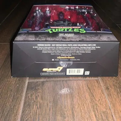Teenage Mutant Ninja Turtles Foot Soldier action figure in packaging from Super7 ULTIMATES series