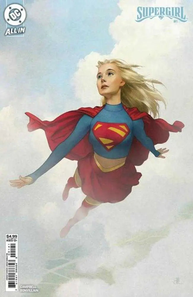 Supergirl Comic Book Cover featuring Joshua Middleton Cover D by Sophie Campbell