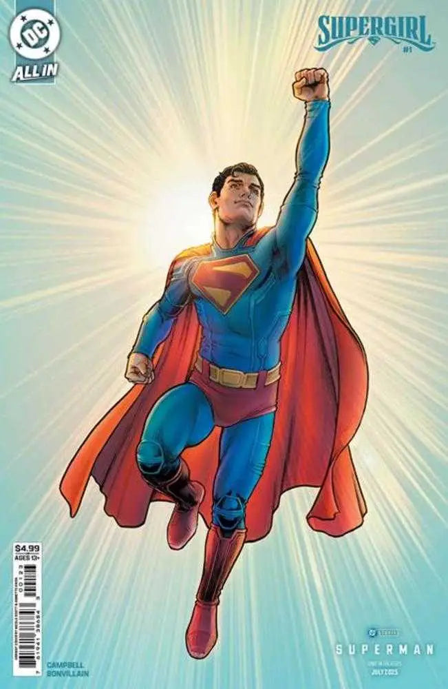 Supergirl #1 Cover I Nicola Scott Superman Movie Card Stock Variant - Back Issues