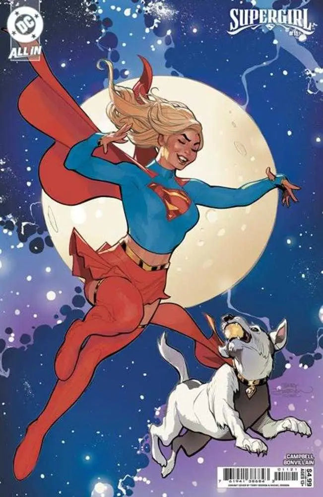 Supergirl #11 Cover B Terry Dodson Card Stock Variant - Comic Book