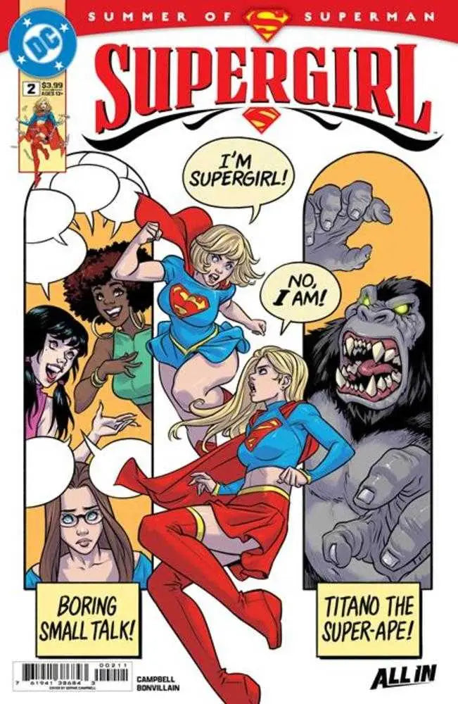 Supergirl #2 Cover A Sophie Campbell - Comic Book