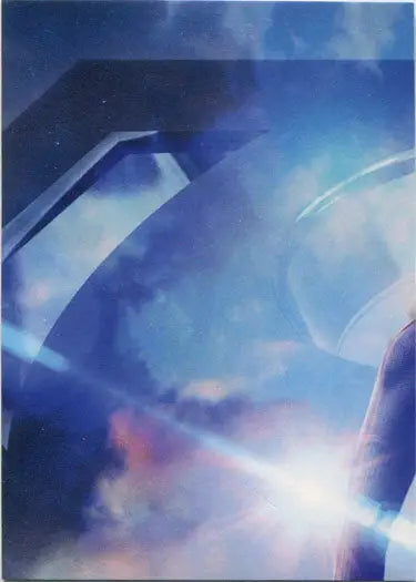 Car windshield with sky reflections featured in Supergirl Season 1 key art puzzle chase card