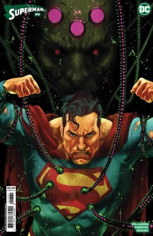 Superman #13 Cover C Sebastian Fiumara Card Stock Variant (House Of Brainiac) - Comic Book