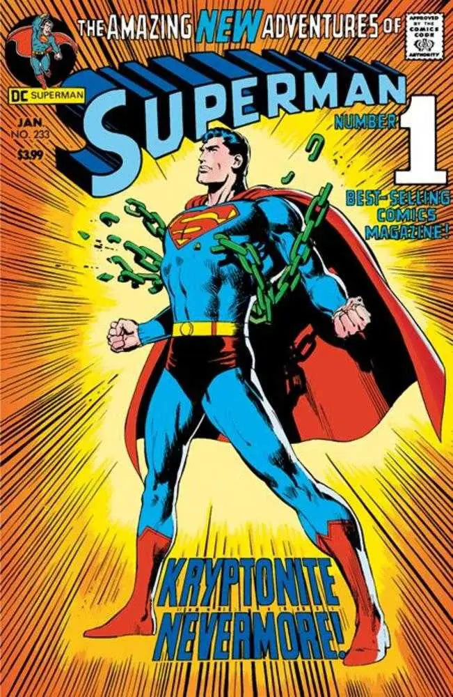 Superman #233 Facsimile Edition Cover A Neal Adams - Comic Book