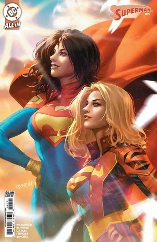 Superman #27 Cover B Derrick Chew Card Stock Variant - Comic Book