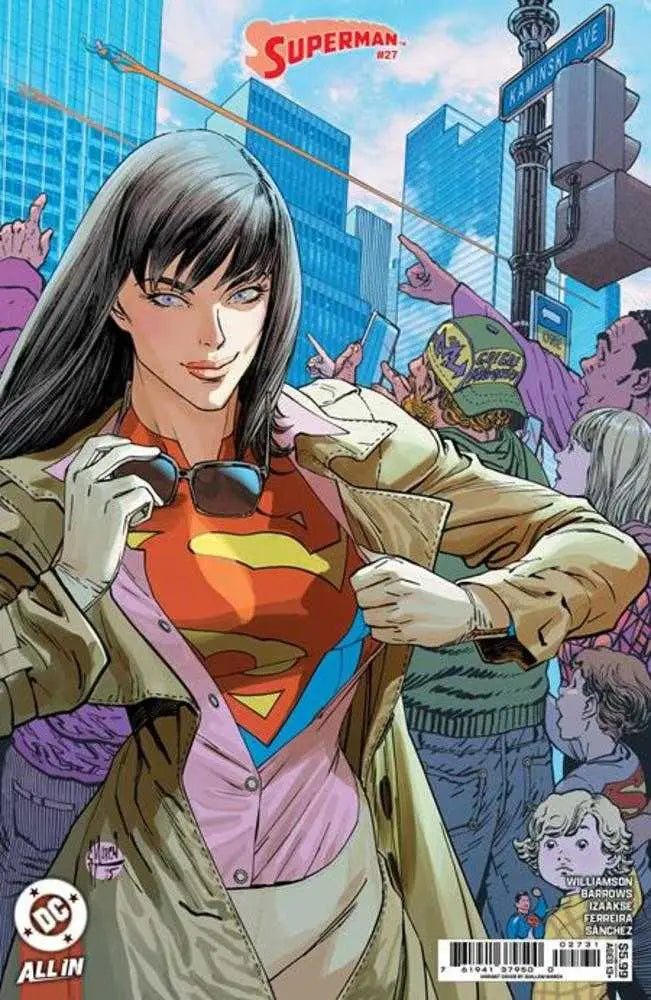 Superman #27 Cover C Guillem March comic book featuring Lex Luthor revenge and Luthor Revenge Squad
