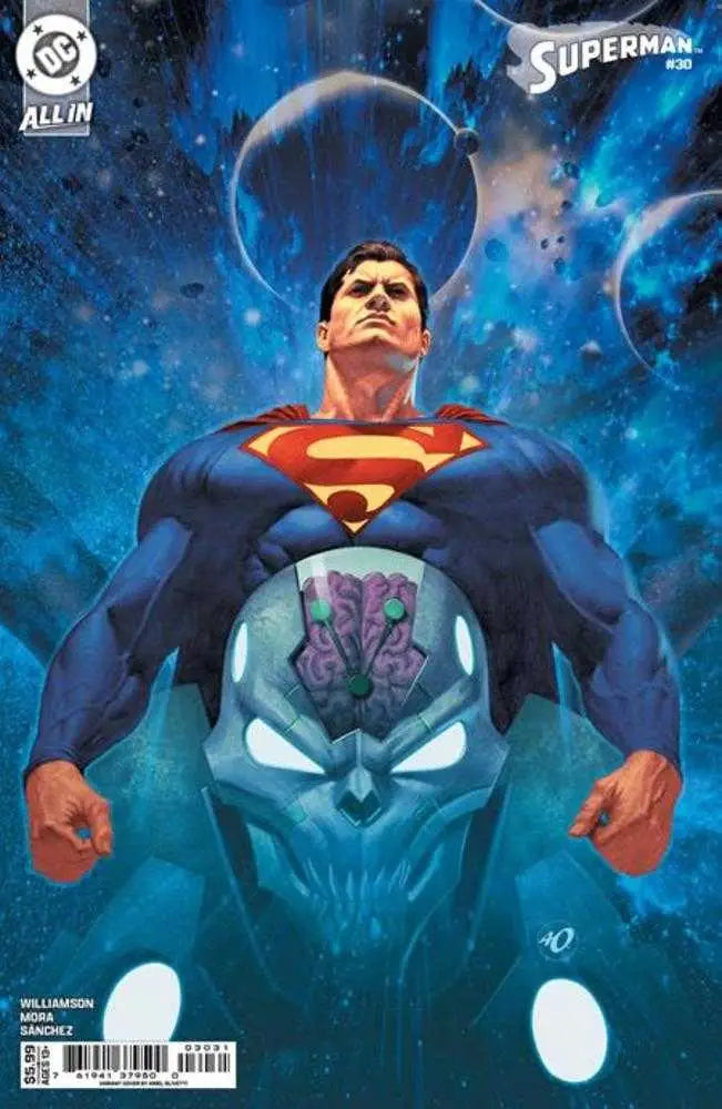 Superman #30 Cover C Ariel Olivetti Card Stock Variant - Back Issues