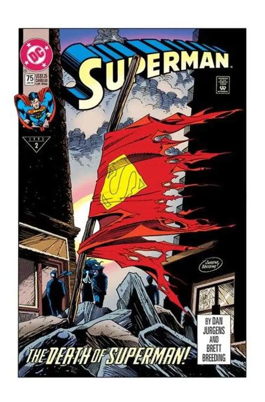 Superman #75 Facsimile Edition Cover A Dan Jurgens - Comic Book