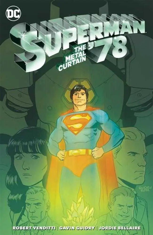 Superman 78 The Metal Curtain TPB comic book cover featuring Superman and the metal curtain