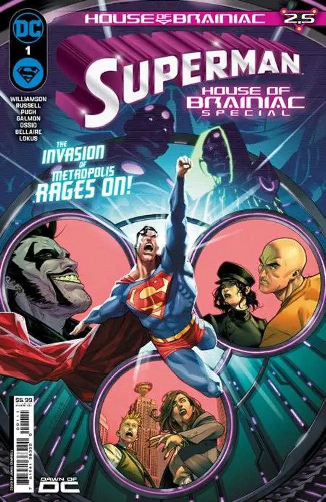 Superman House Of Brainiac Special #1 (One Shot) Cover A Jamal Campbell (House Of Brainiac) - Comic Book