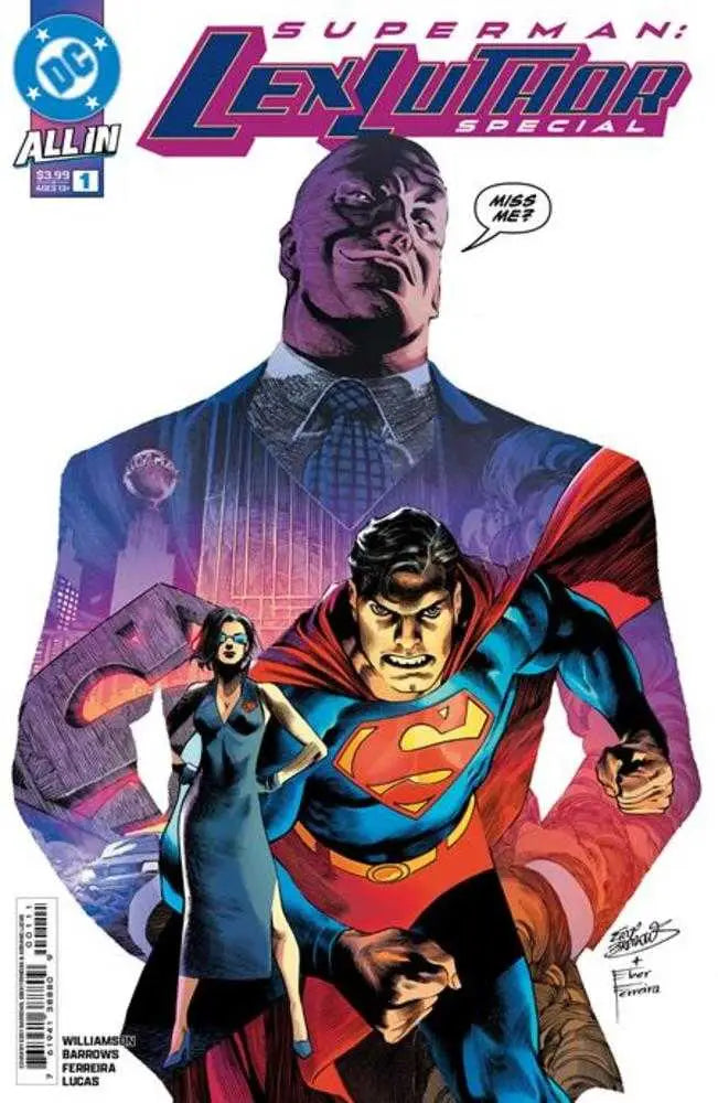 Superman Lex Luthor Special comic book cover featuring Lex Luthor and Superhero action