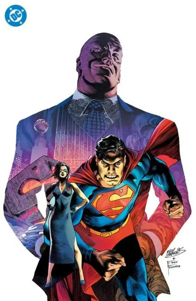 Comic book cover art featuring Lex Luthor for Superman Lex Luthor Special #1 Foil Variant