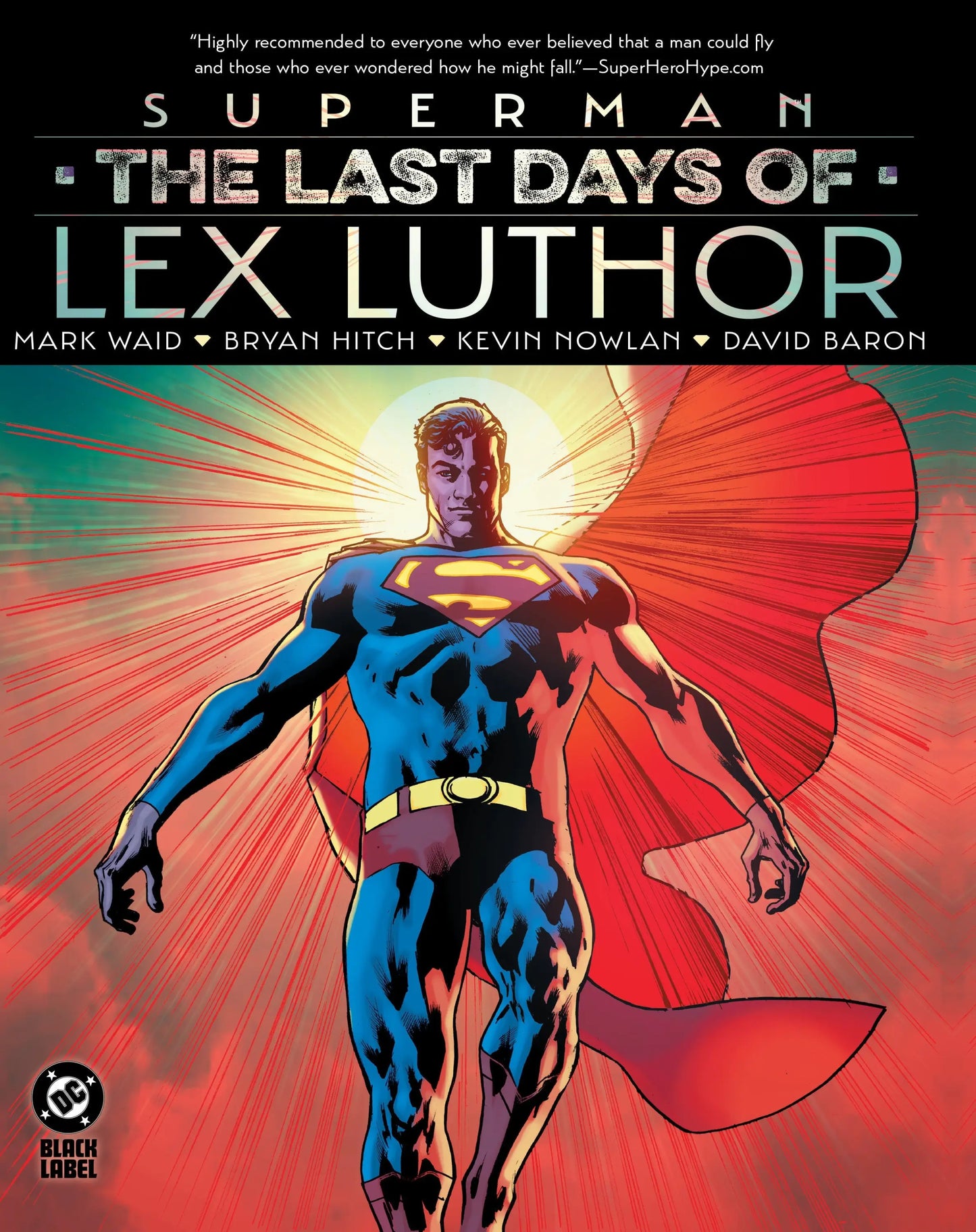 Superman comic book cover featuring Lex Luthor from Superman The Last Days Of Lex Luthor series