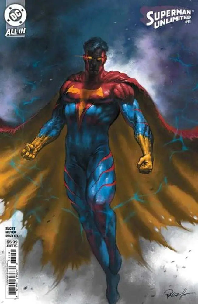 Superman Unlimited #11 Cover D Lucio Parrillo Card Stock Variant - Comic Book