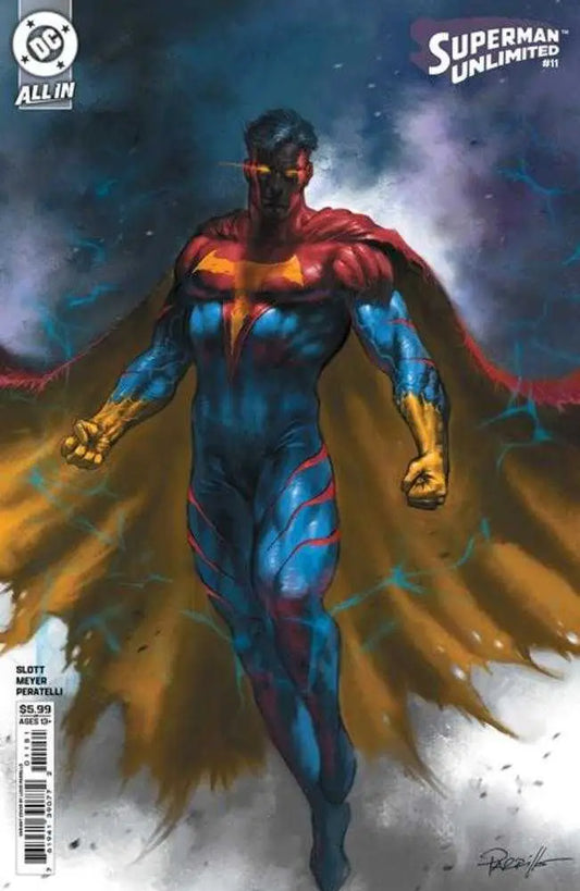 Superman Unlimited #11 Cover D Lucio Parrillo Card Stock Variant - Comic Book