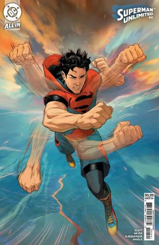 Superman Unlimited #4 Cover E Ryan Benjamin Card Stock Variant - Comic Book