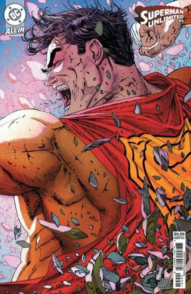 Superman Unlimited #9 Cover B Guillem March Card Stock Variant - Back Issues