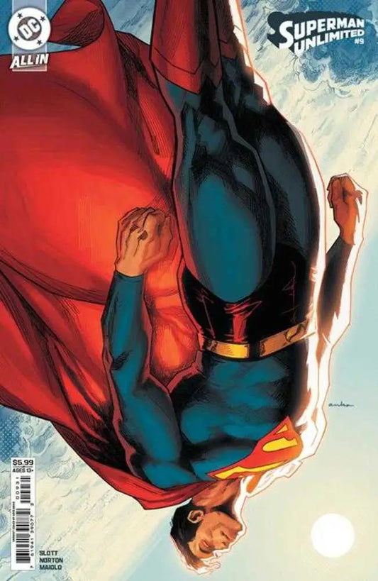 Superman Unlimited #9 Cover C Kris Anka Card Stock Variant - Comic Book