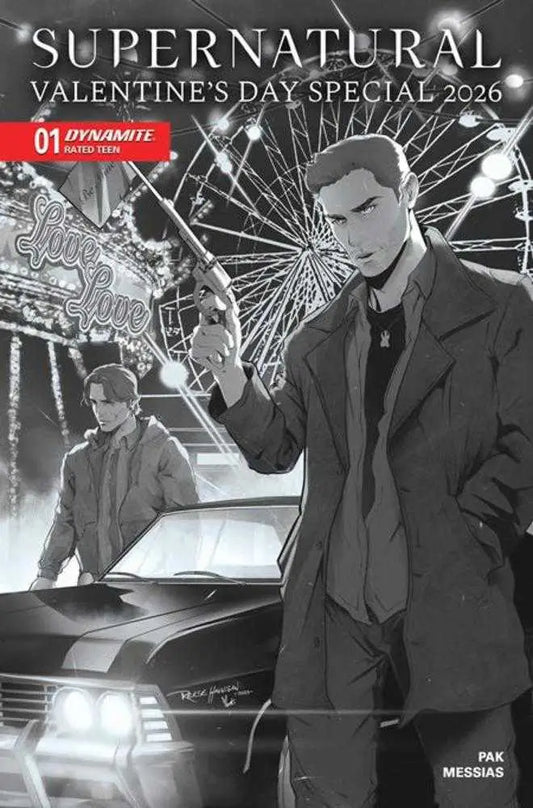 Supernatural Valentines Day Special 2026 #1 (One Shot) Cover F 1 in 10 Reese Hannigan Line Art Variant - Back Issues