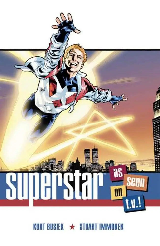 Comic book cover of Superstar TPB As Seen On TV New Edition by Kurt Busiek