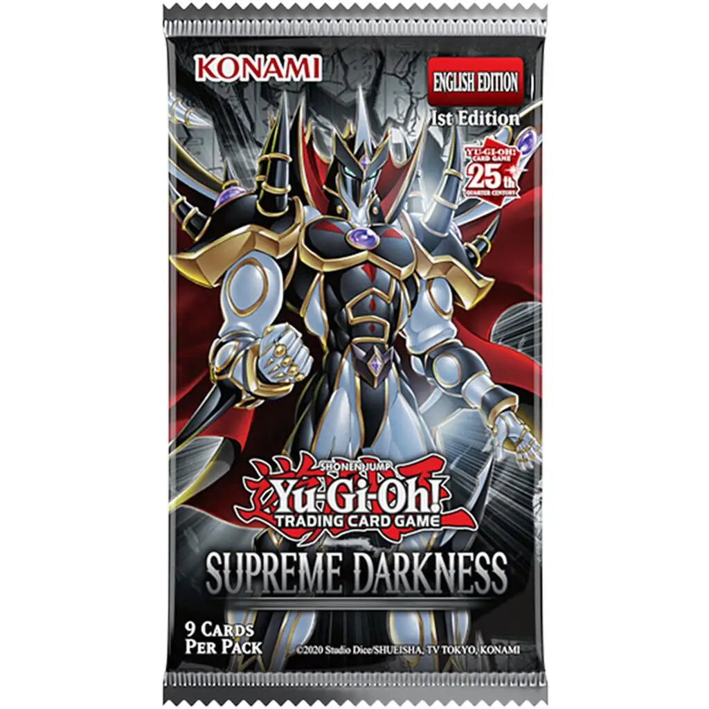 Supreme Darkness Booster Pack (1st Edition) - New - Yu-Gi-Oh! Card Box