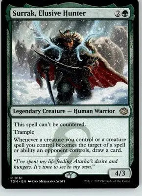 Surrak Elusive Hunter - Tarkir: Dragonstorm - 161 - NM Magic: The Gathering - Magic Card Single