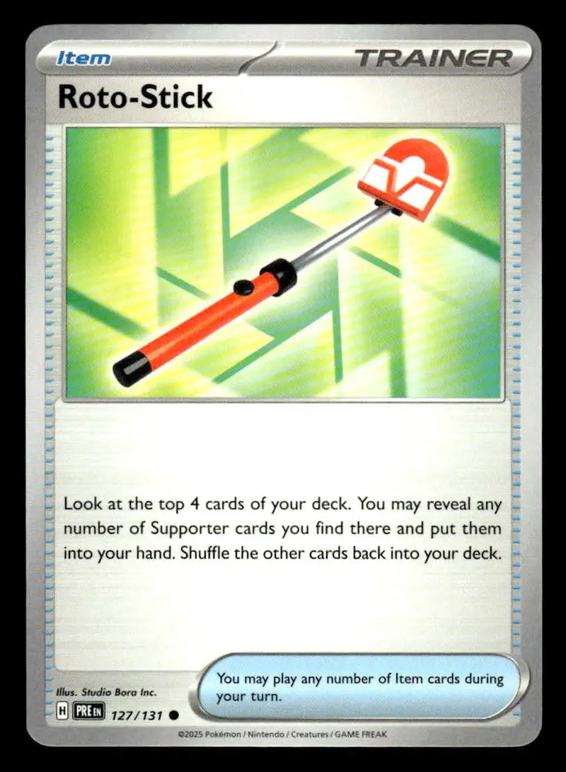 SV: Prismatic Evolutions #127/131 Roto-Stick Common - Other