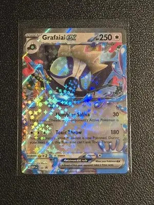 SV: Scarlet & Violet Promo Cards #100 Grafaiai ex - Pokémon Card Single