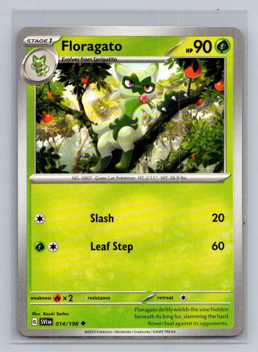SV01: Scarlet & Violet Base Set #014/198 Floragato - TCG Card Single