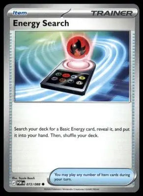 SV01: Scarlet & Violet Base Set Energy Search 172/198 Common SVI 2023
