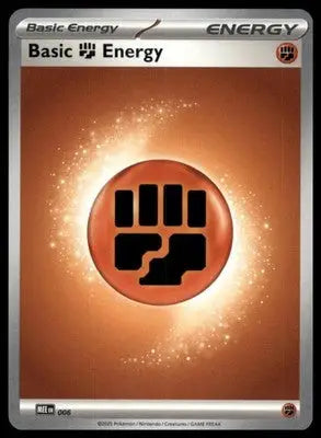 SVE: Scarlet & Violet Energies Basic Fighting Energy - 006 Common Holo SVE 2023
