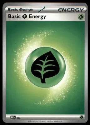 SVE: Scarlet & Violet Energies Basic Grass Energy 001 Common SVE 2023
