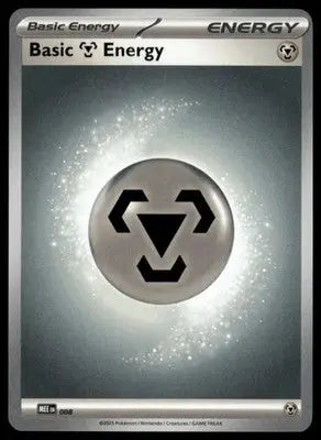 SVE: Scarlet & Violet Energies Basic Metal Energy 008 Common SVE 2023